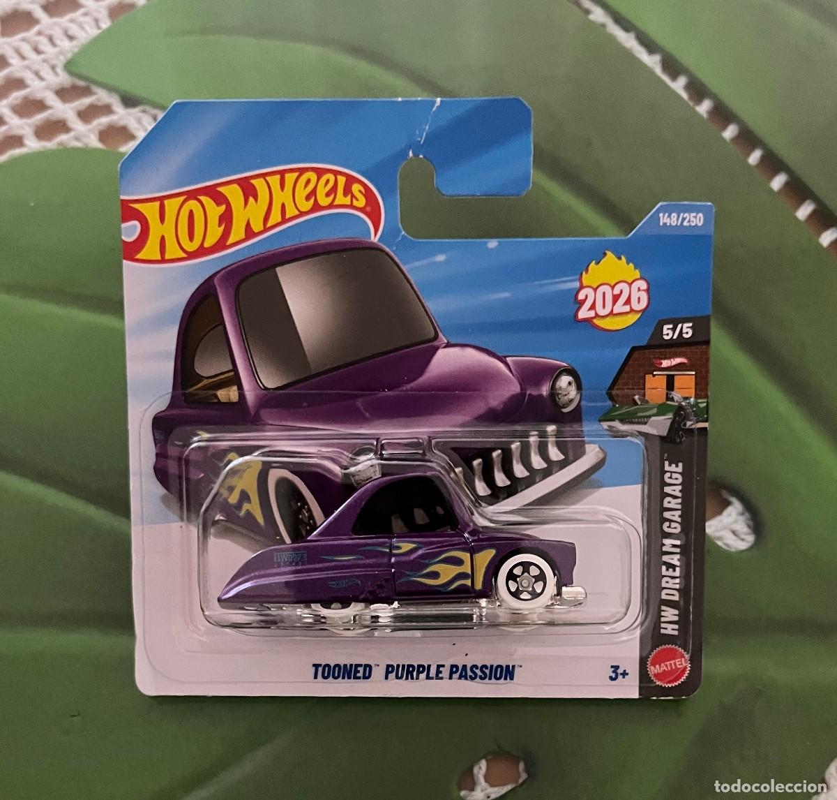 Coches a escala Hot Wheels: Tooned Purple Passion Hot Wheels