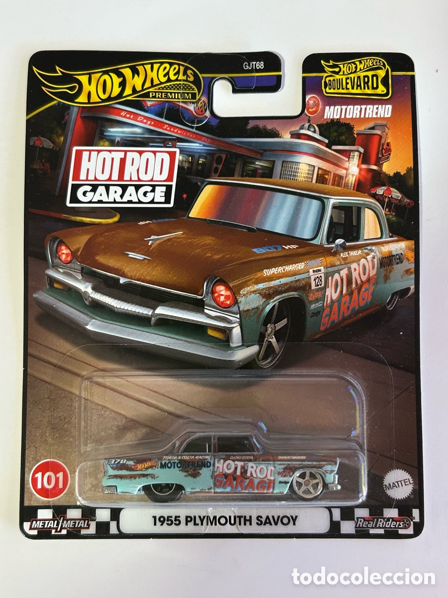 Coches a escala Hot Wheels: Hot wheels Premium - 1955 PLYMOUTH SAVOY
