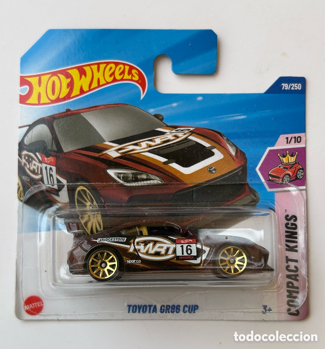 Coches a escala Hot Wheels: Hot wheels - TOYOTA GR86 CUP