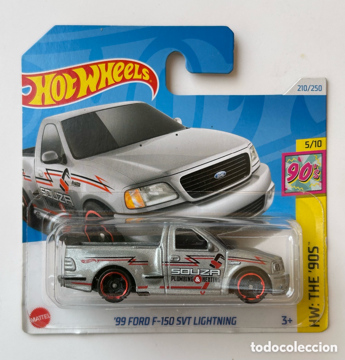 Coches a escala Hot Wheels: Hot wheels - '99 FORD F-150 SVT LIGHTNING