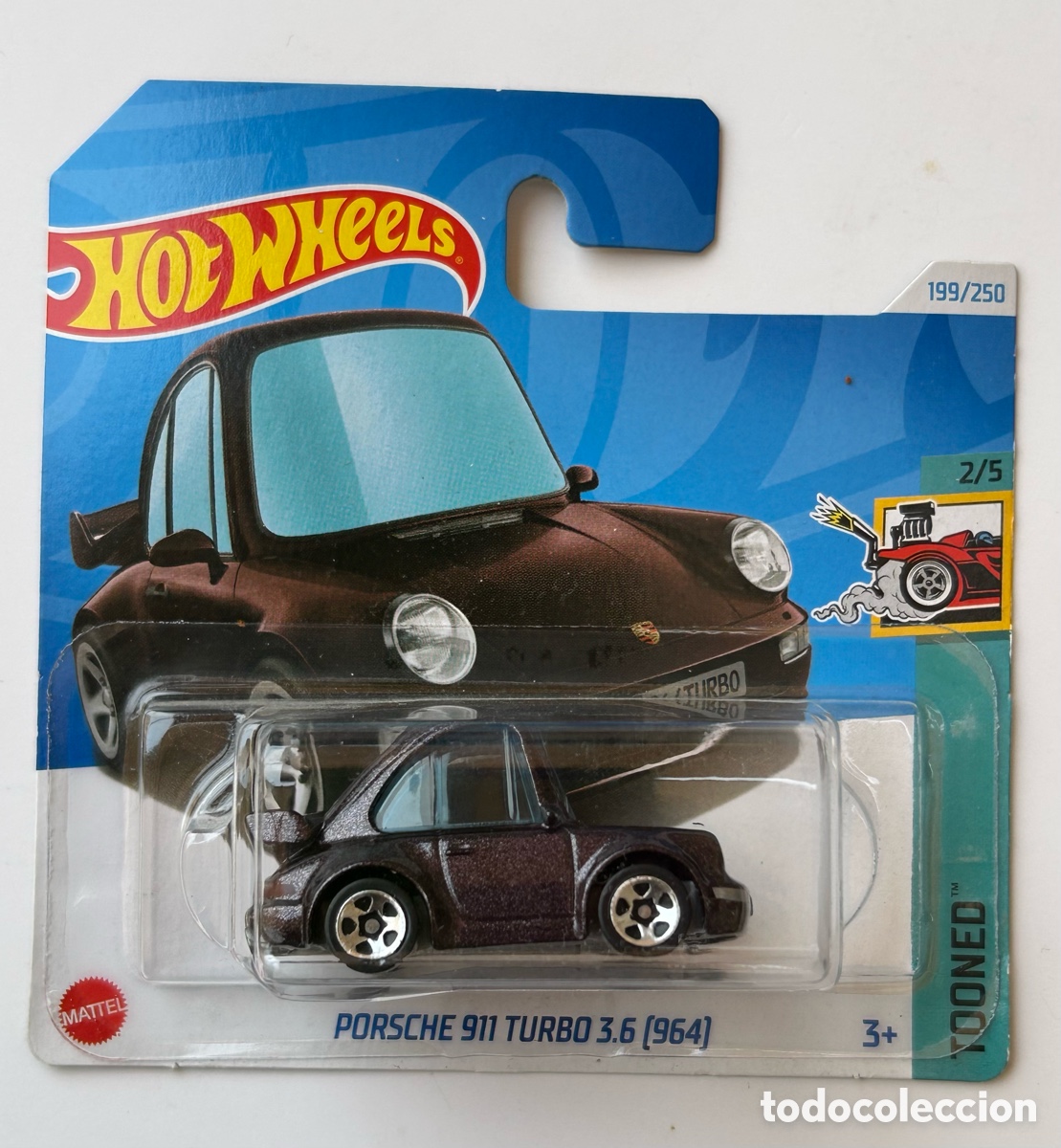 Coches a escala Hot Wheels: Hot wheels - PORSCHE 911 TURBO 3.6 (964)