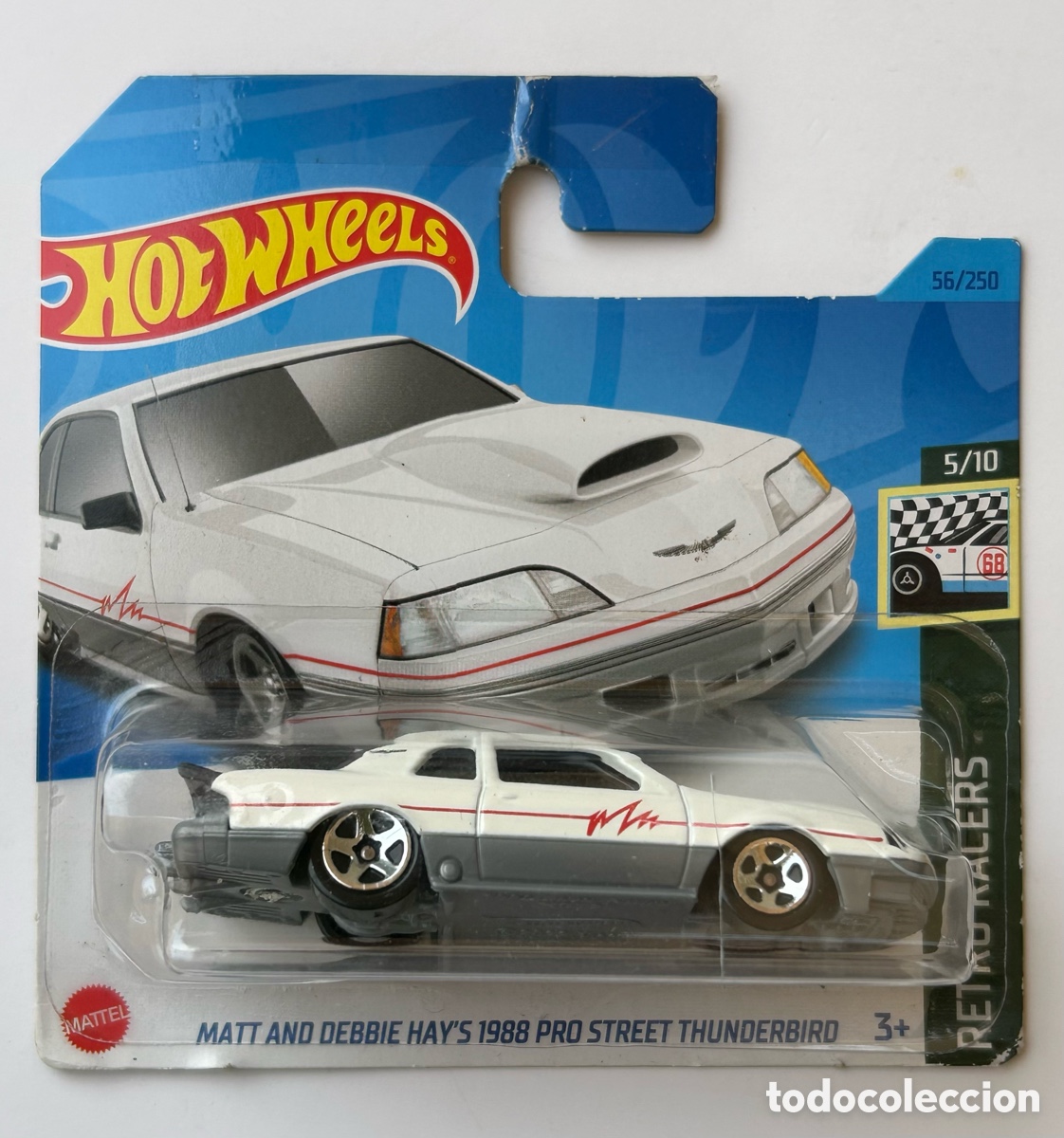 Coches a escala Hot Wheels: Hot wheels - MATT AND DEBBIE HAY'S 1988 PRO STREET THUNDERBIRD