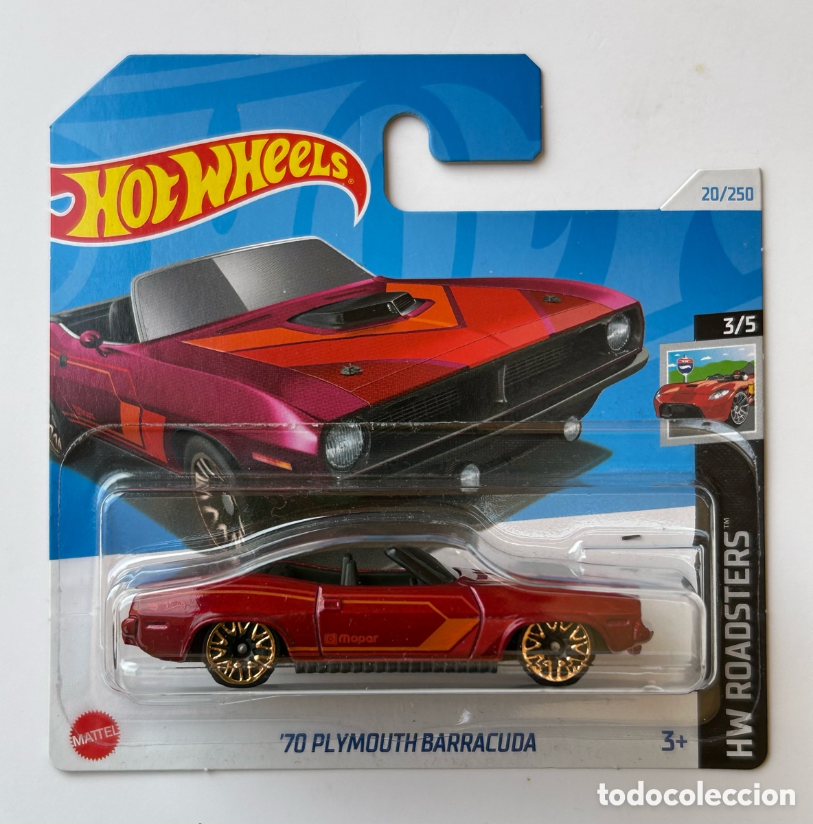 Coches a escala Hot Wheels: Hot wheels - '70 PLYMOUTH BARRACUDA