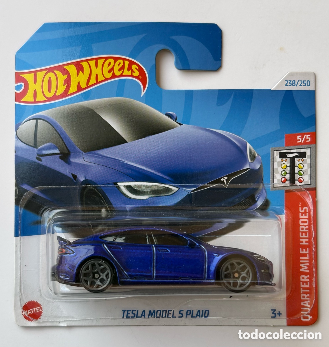 Coches a escala Hot Wheels: Hot wheels - TESLA MODEL S PLAID