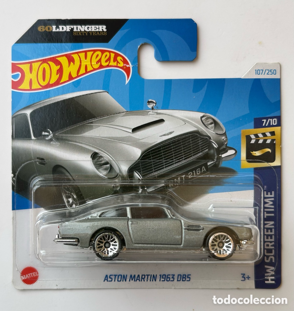 Coches a escala Hot Wheels: Hot wheels - ASTON MARTIN 1963 DB5