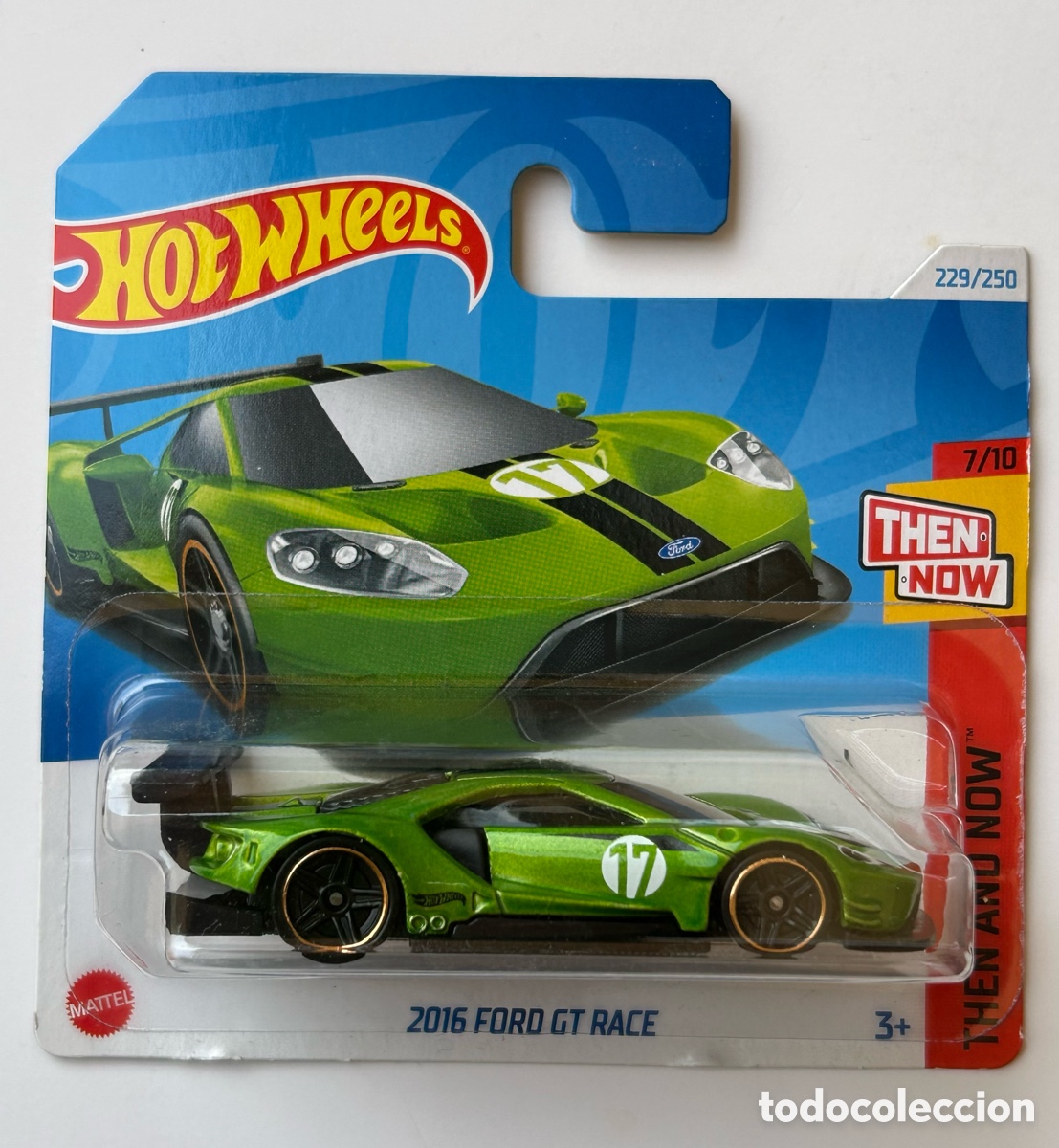 Coches a escala Hot Wheels: Hot wheels - 2016 FORD GT RACE