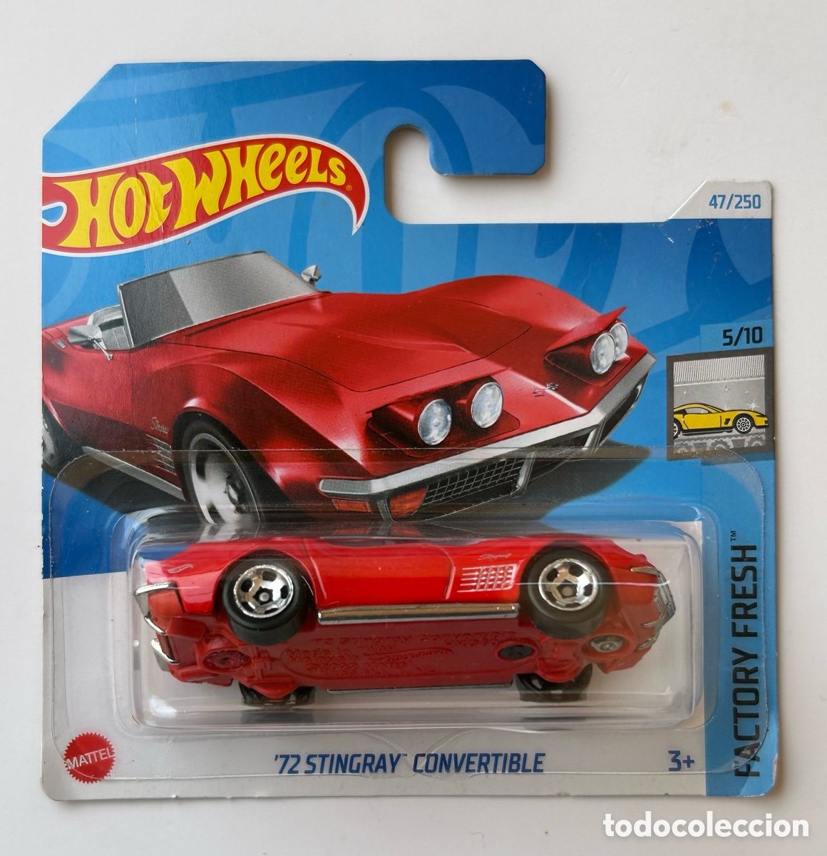 Coches a escala Hot Wheels: Hot wheels - '72 STINGRAY&rdquo; CONVERTIBLE