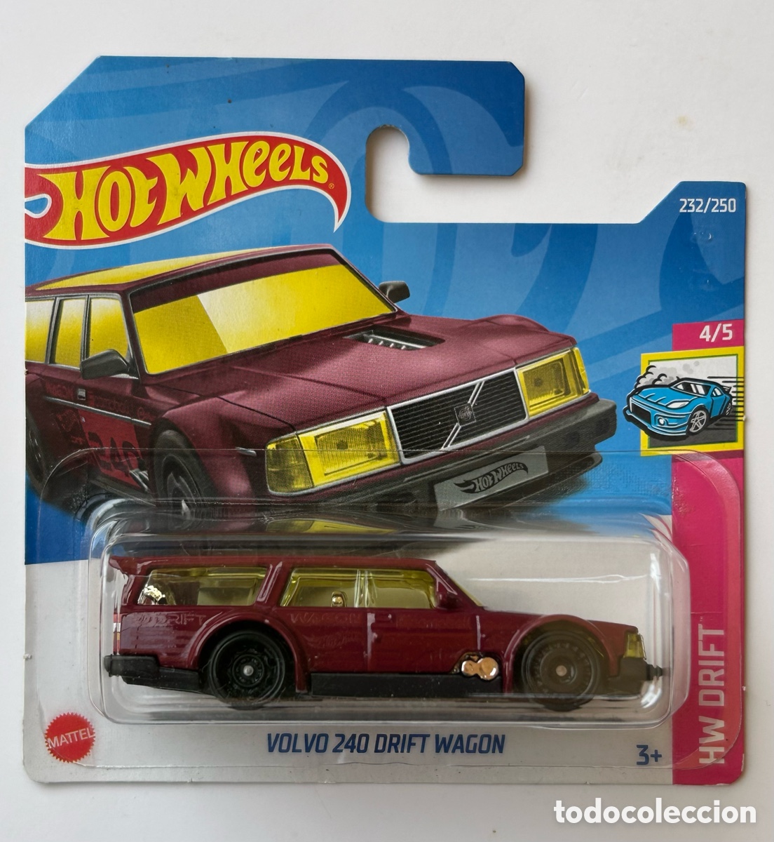 Coches a escala Hot Wheels: Hot wheels - VOLVO 240 DRIFT WAGON