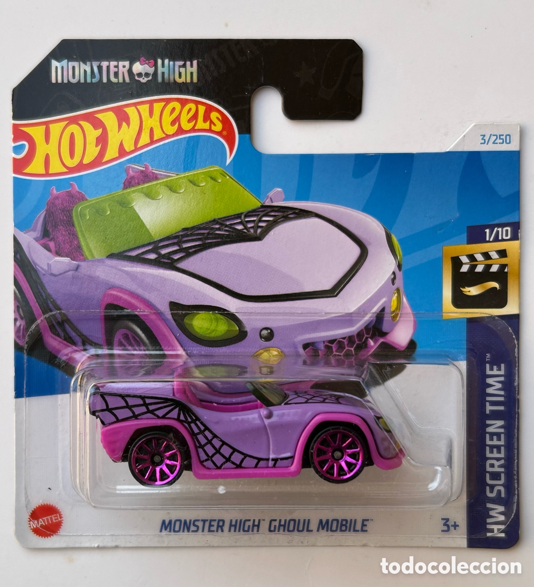 Coches a escala Hot Wheels: Hot wheels - MONSTER HIGH&rdquo; GHOUL MOBILE&trade;