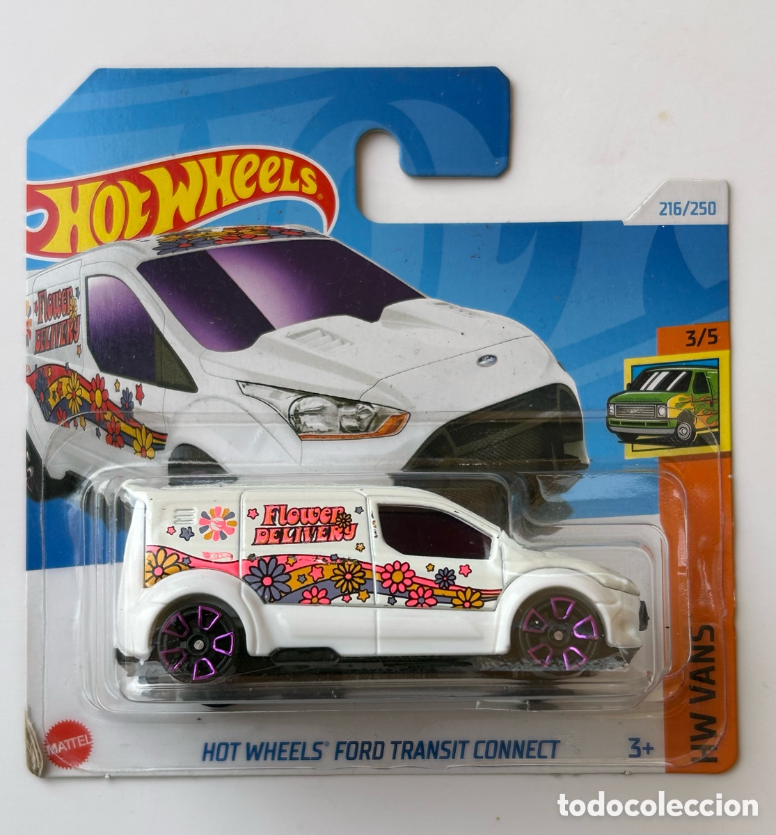 Model cars Hot Wheels: HOT WHEELS - FORD TRANSIT CONNECT