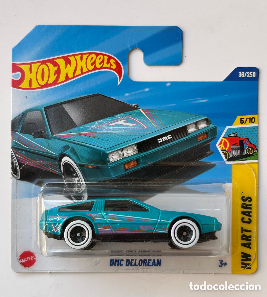 Coches a escala Hot Wheels: Hot wheels - DMC DELOREAN