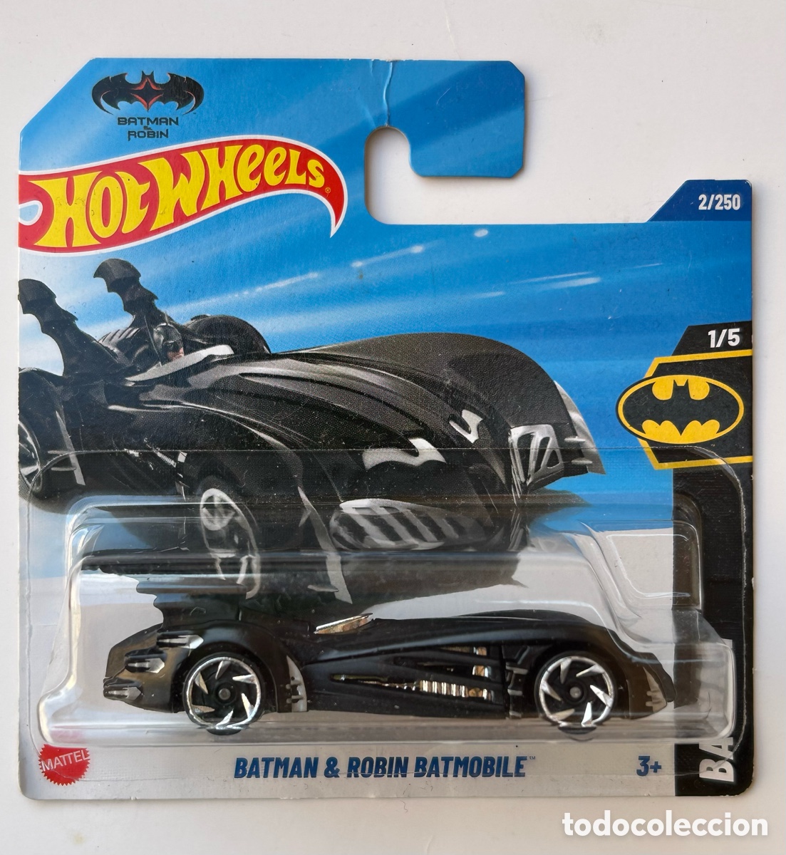 Coches a escala Hot Wheels: Hot wheels - BATMAN & ROBIN BATMOBILE