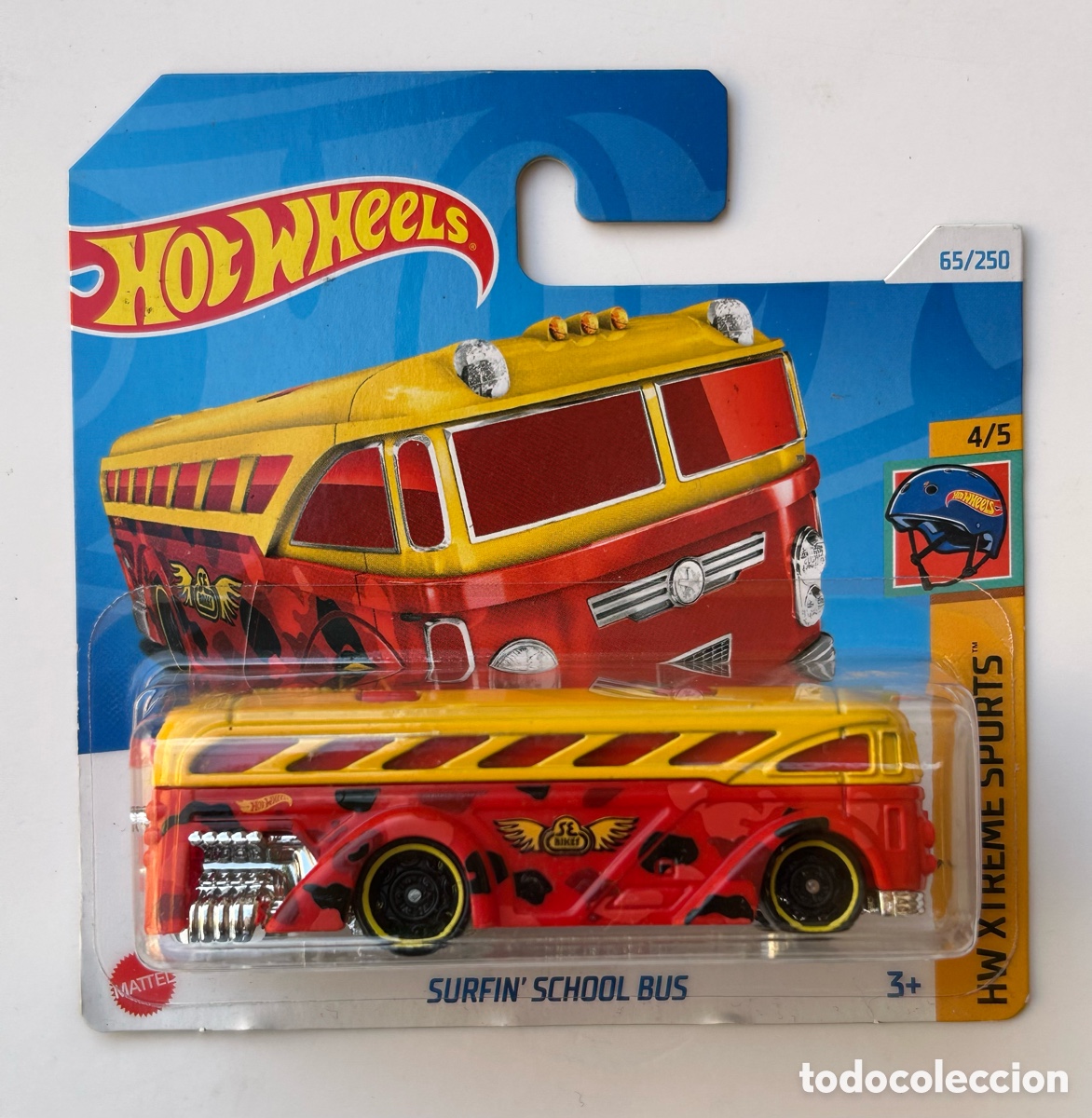 Coches a escala Hot Wheels: Hot wheels - SURFIN' SCHOOL BUS