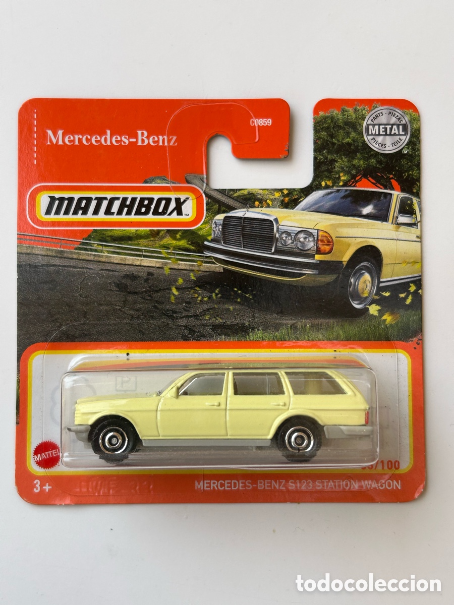 Coches a escala Hot Wheels: Matchbox - MERCEDES-BENZ S123 STATION WAGON