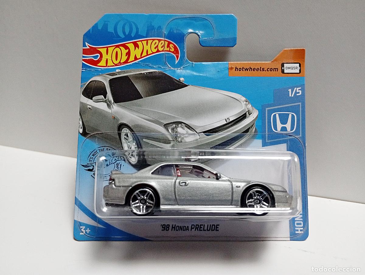 Coches a escala Hot Wheels: '98 HONDA PRELUDE - HOT WHEELS MATTEL HONDA 1/5 2020 - COCHE 1:64 CAR TOY HW 1998 GRIS PLATA SILVER