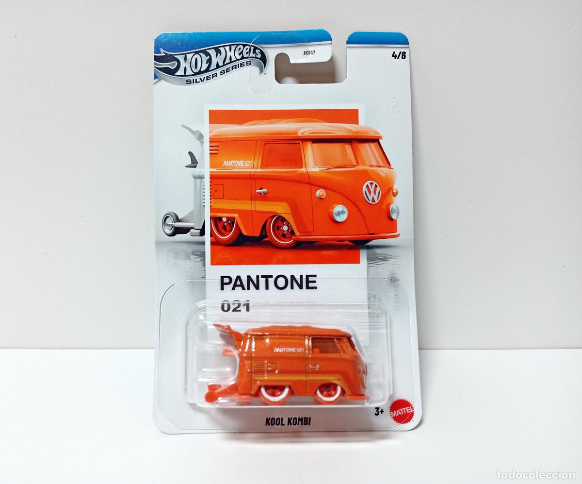 Coches a escala Hot Wheels: KOOL KOMBI - HOT WHEELS SILVER SERIES PANTONE 4/6 2026 COCHE 1:64 VOLKSWAGEN VAN VW TOY CAR 021