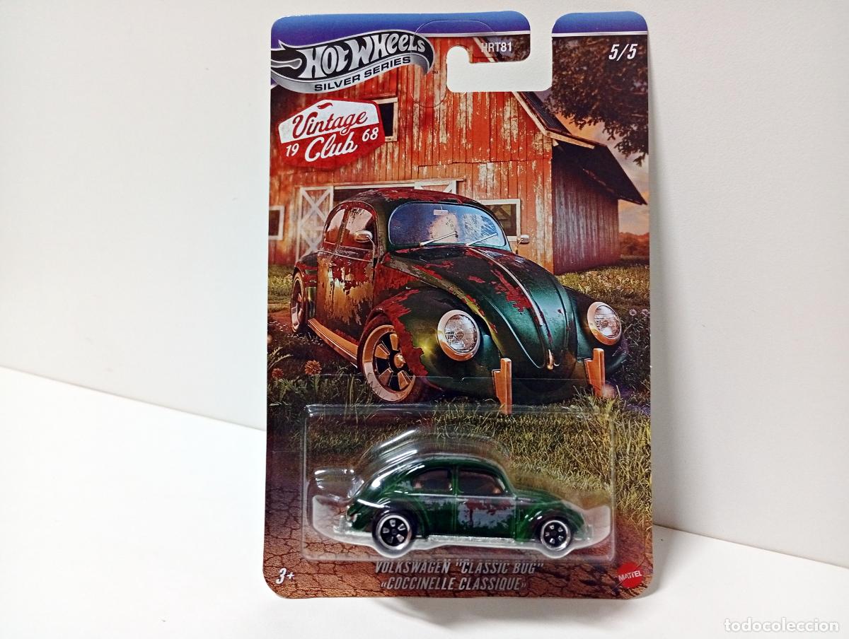 Coches a escala Hot Wheels: VOLKSWAGEN CLASSIC BUG HOT WHEELS SILVER SERIES VINTAGE CLUB 5/5 2026 COCHE VW ESCARABAJO BEETLE TOY