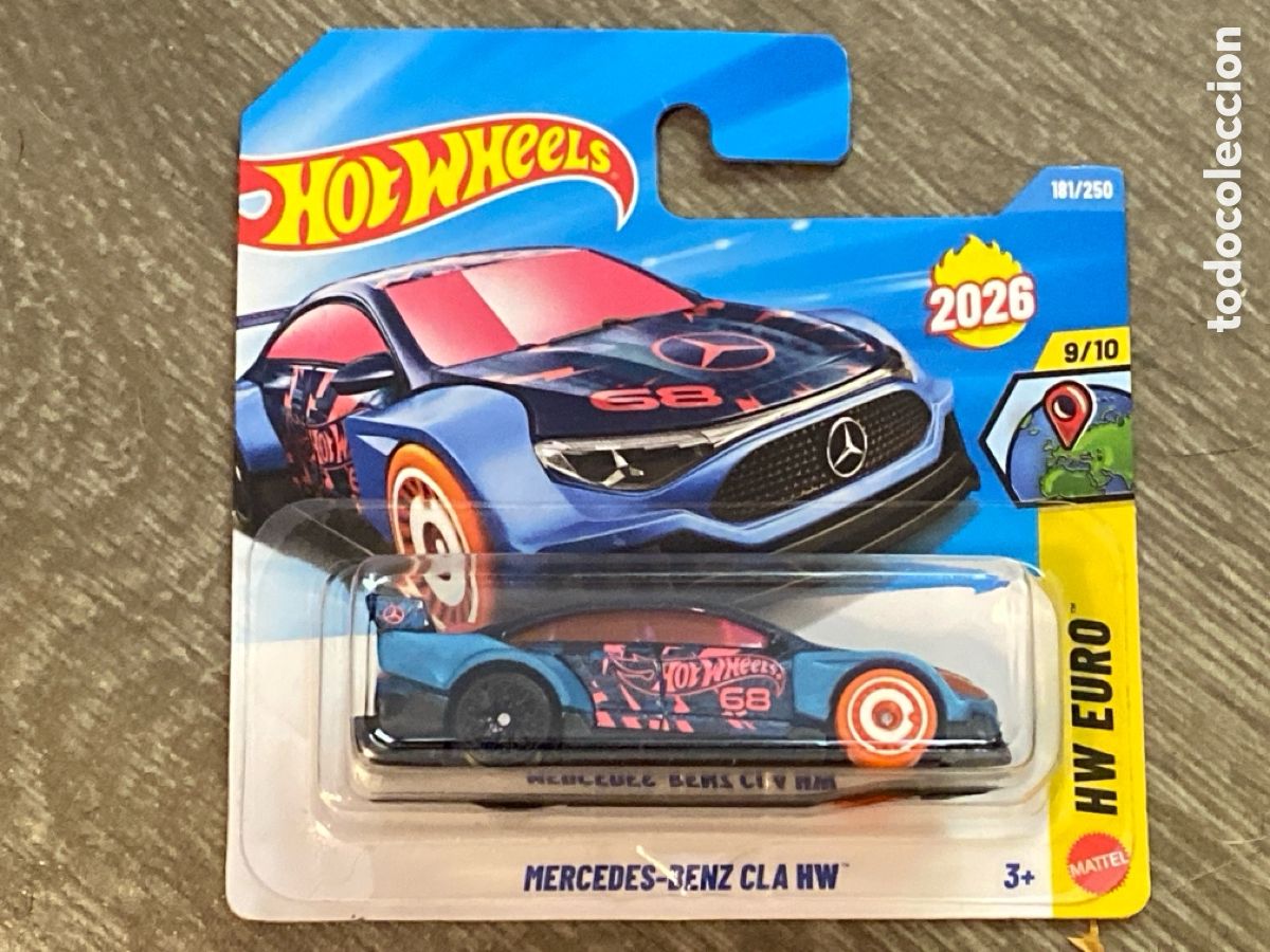 Coches a escala Hot Wheels: HOT WHEELS 2026 181/250 - MERCEDES BENZ CLA HW - NUEVO EN BLISTER - ESCALA 1/64