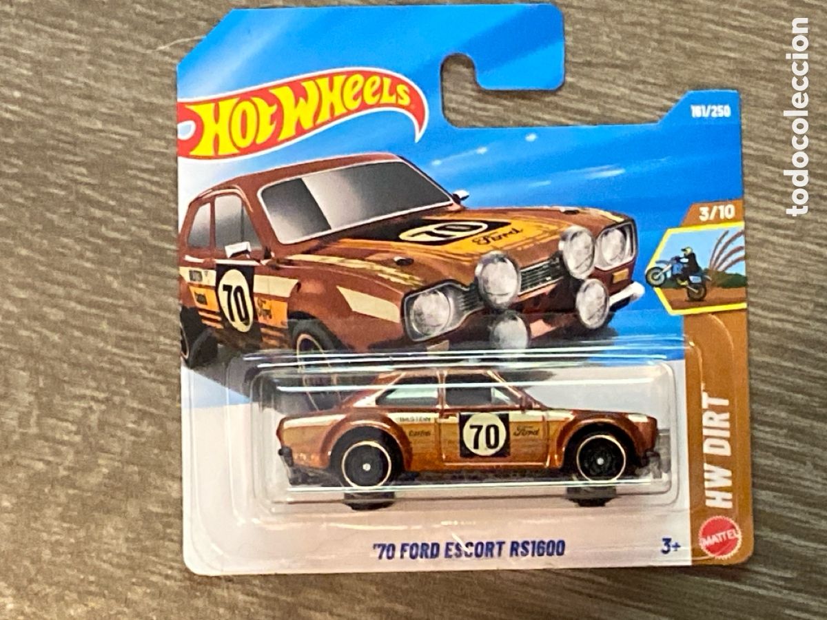 Coches a escala Hot Wheels: HOT WHEELS 2026 161/250 - &acute;70 FORD ESCORT RS1600 RS - NUEVO EN BLISTER - ESCALA 1/64