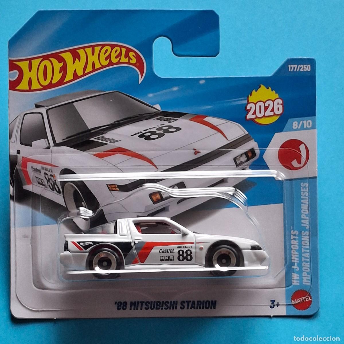 Coches a escala Hot Wheels: HOT WHEELS 2026 177/250 - &acute;88 MITSUBISHI STARION - NUEVO EN BLISTER - ESCALA 1/64