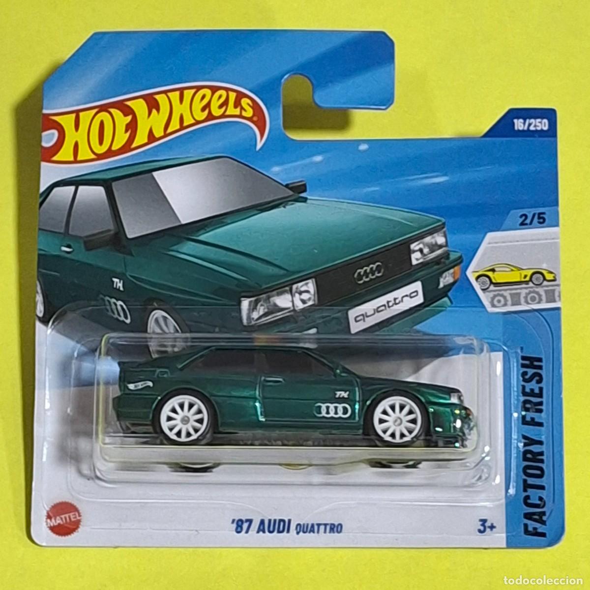 Coches a escala Hot Wheels: HOT WHEELS 2025 16/250 - &acute;87 AUDI QUATTRO - SUPER TREASURE HUNT STH - ESCALA 1/64