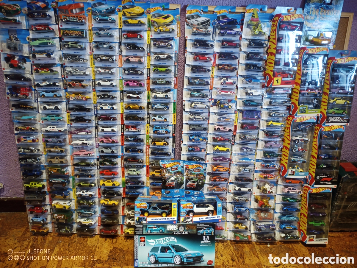 Coches a escala Hot Wheels: Lote de coches hotwheels