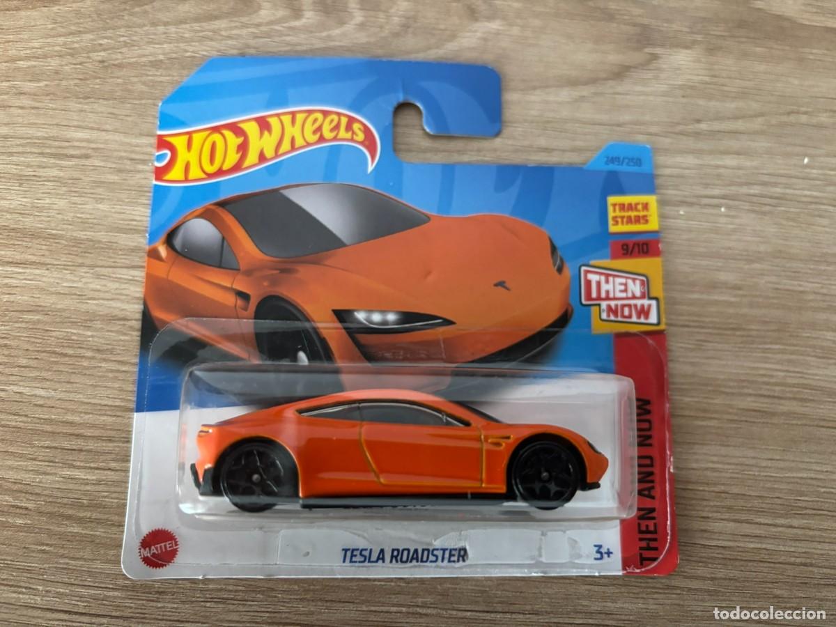 Coches a escala Hot Wheels: Tesla roadster hot wheels