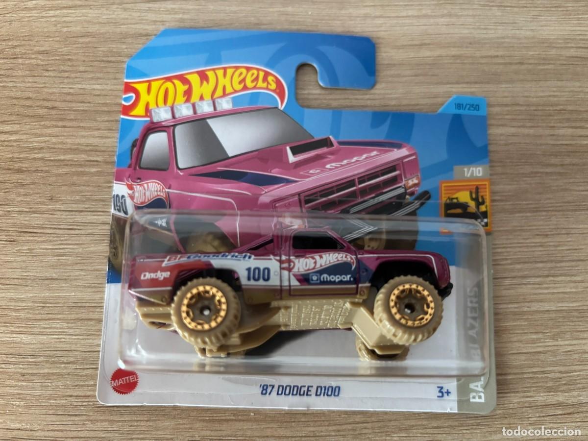 Coches a escala Hot Wheels: Dodge d100 hot wheels