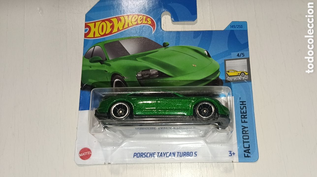Coches a escala Hot Wheels: HOTWHEELS PORSCHE TAYCAN TURBO
