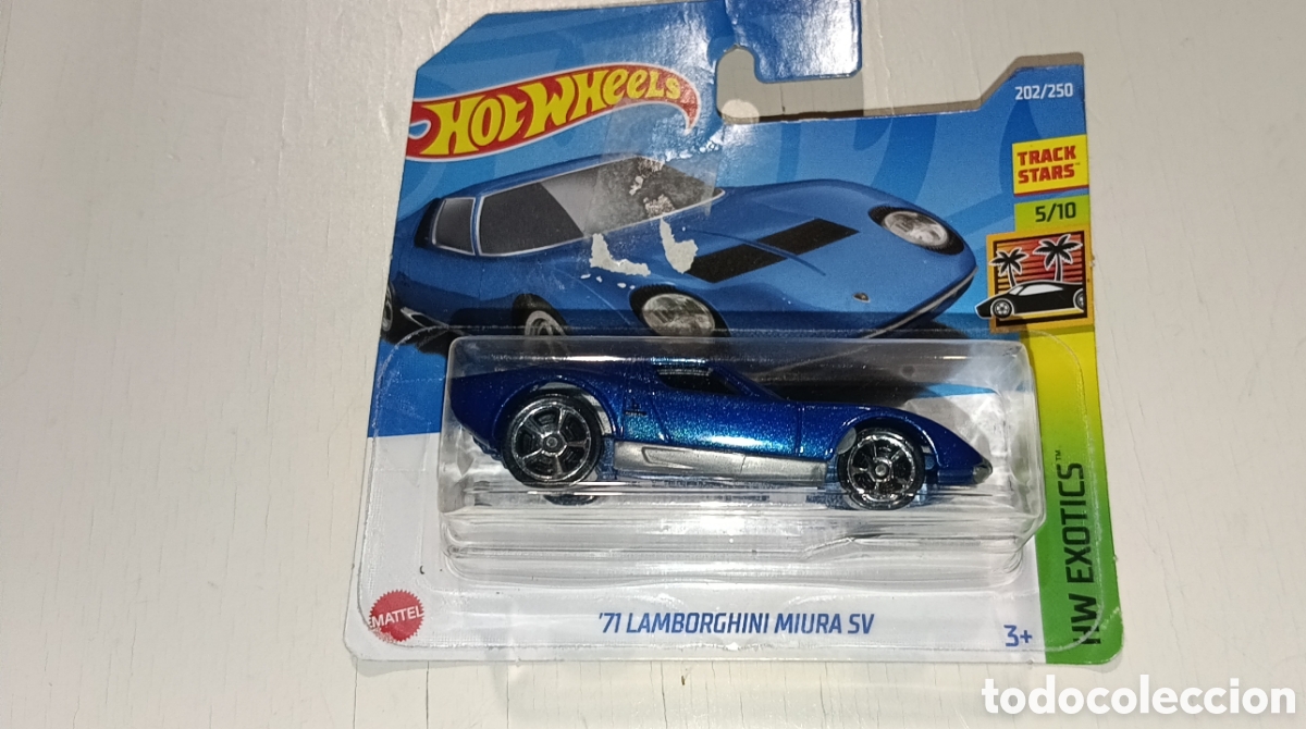 Coches a escala Hot Wheels: HOTWHEELS LAMBORGHINI 71 MIURA