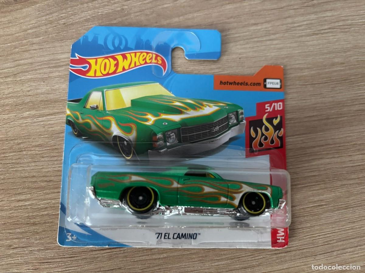 Carros em escala Hot Wheels: 71 el camino hot wheels