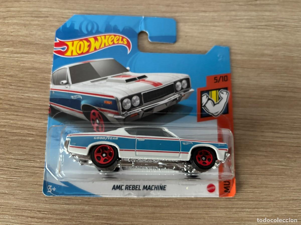 Carros em escala Hot Wheels: Amc rebel machine hot wheels