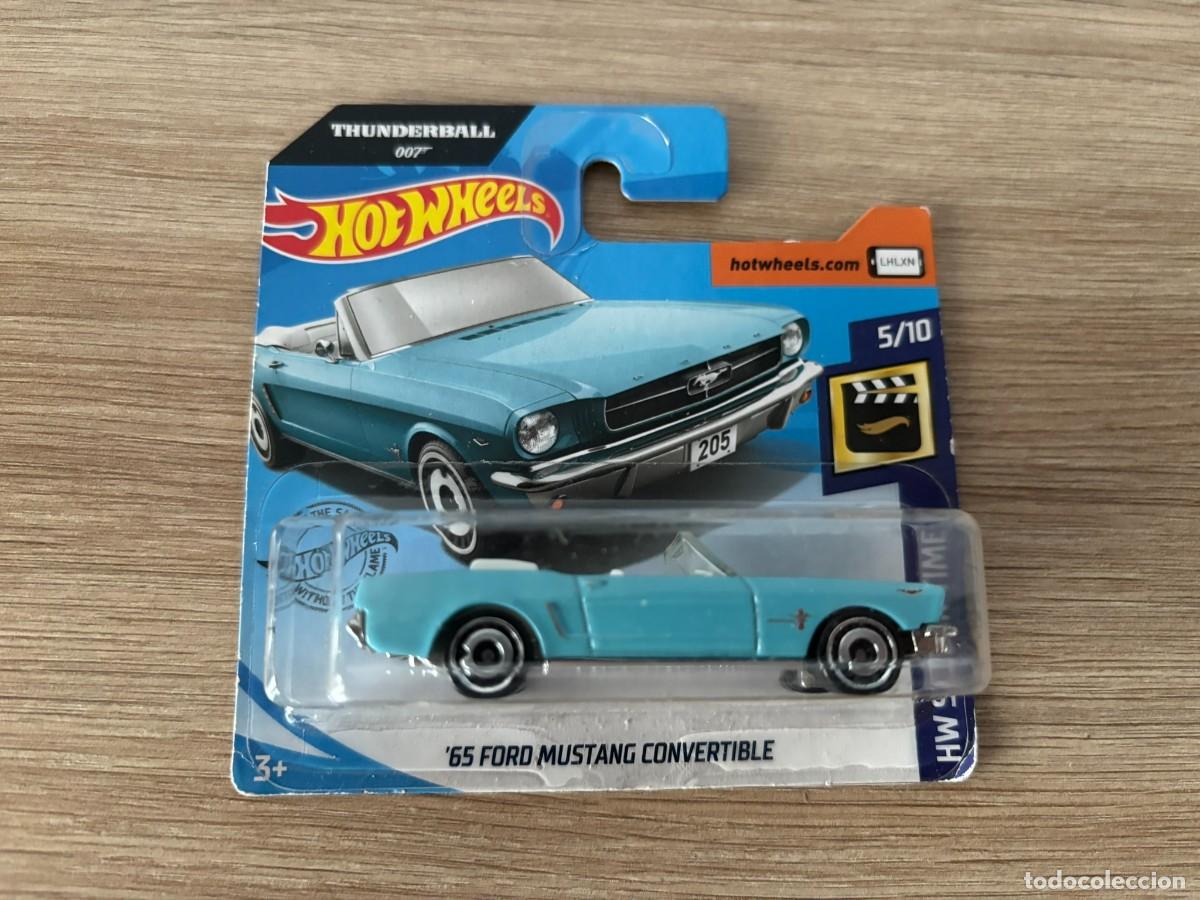 Coches a escala Hot Wheels: Ford mustang convertible hot wheels