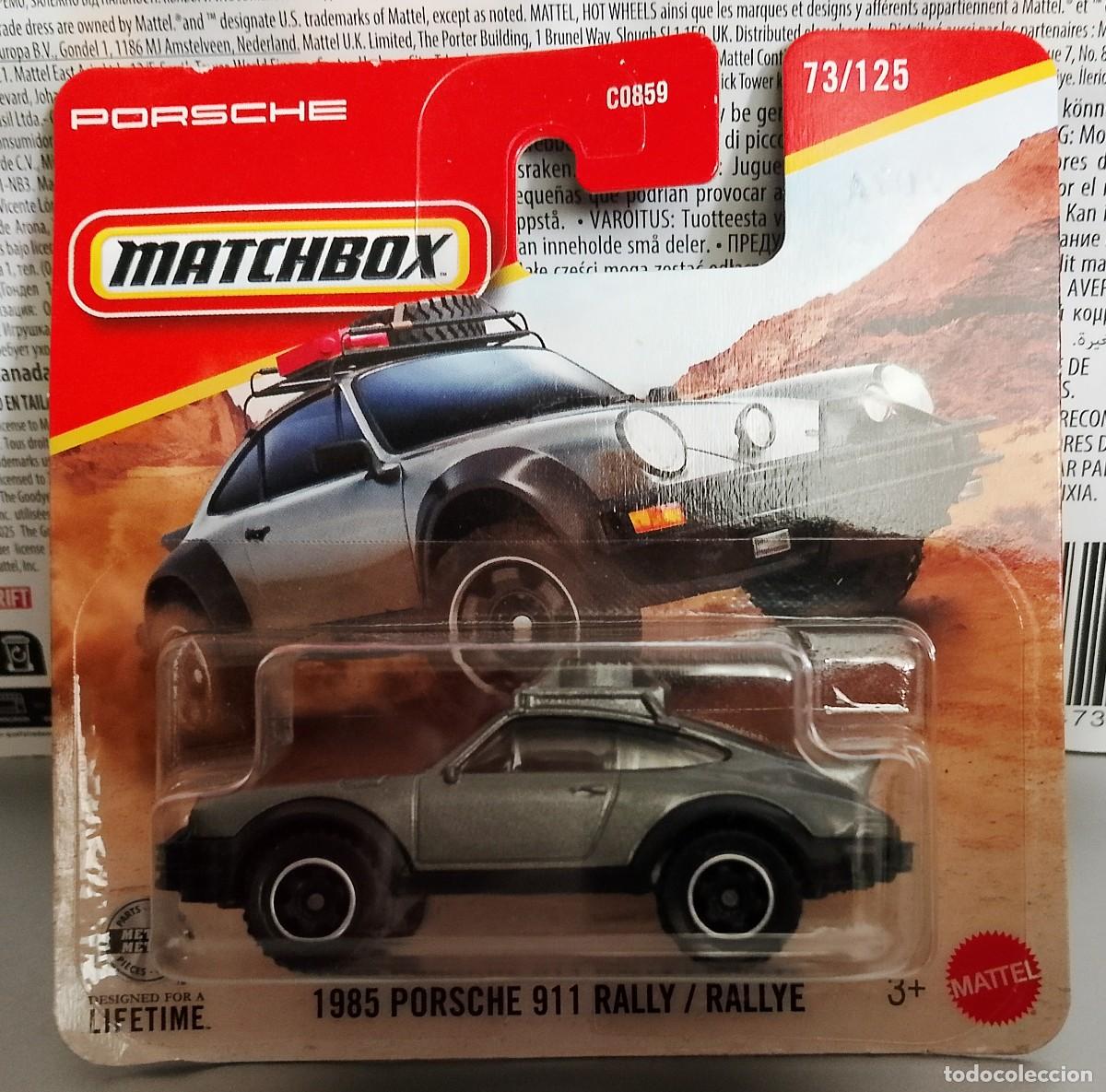 Coches a escala Hot Wheels: Porsche 911 Rally 1985 de Matchbox 2026