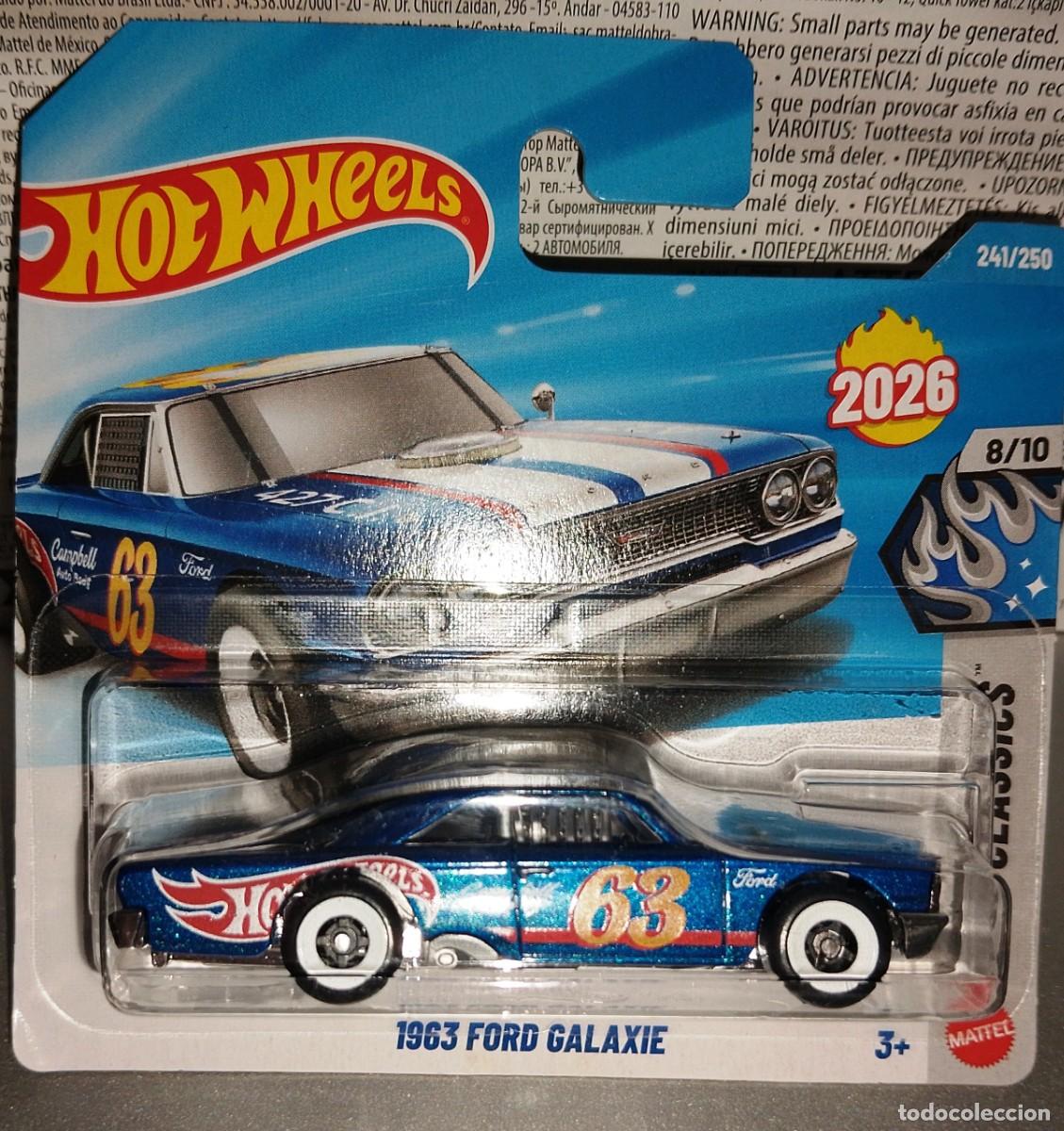 Coches a escala Hot Wheels: Ford Galaxie del 63 de Hot wheels 2026 New models