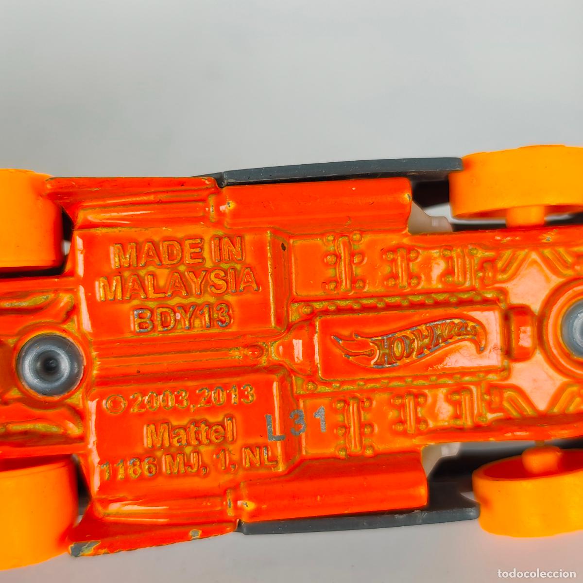 Coches a escala Hot Wheels: Prototype H-24 Hot Wheels 2003/2013 Track Builder Mattel - Foto 3