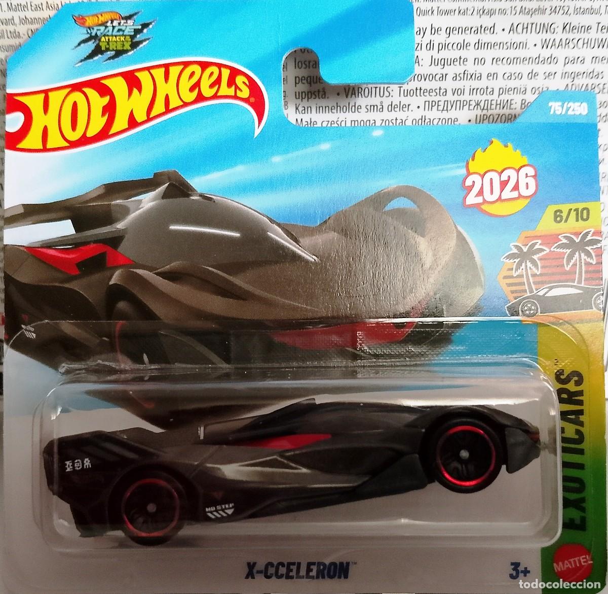 Coches a escala Hot Wheels: X-CCeleron de Hot wheels 2026 New model