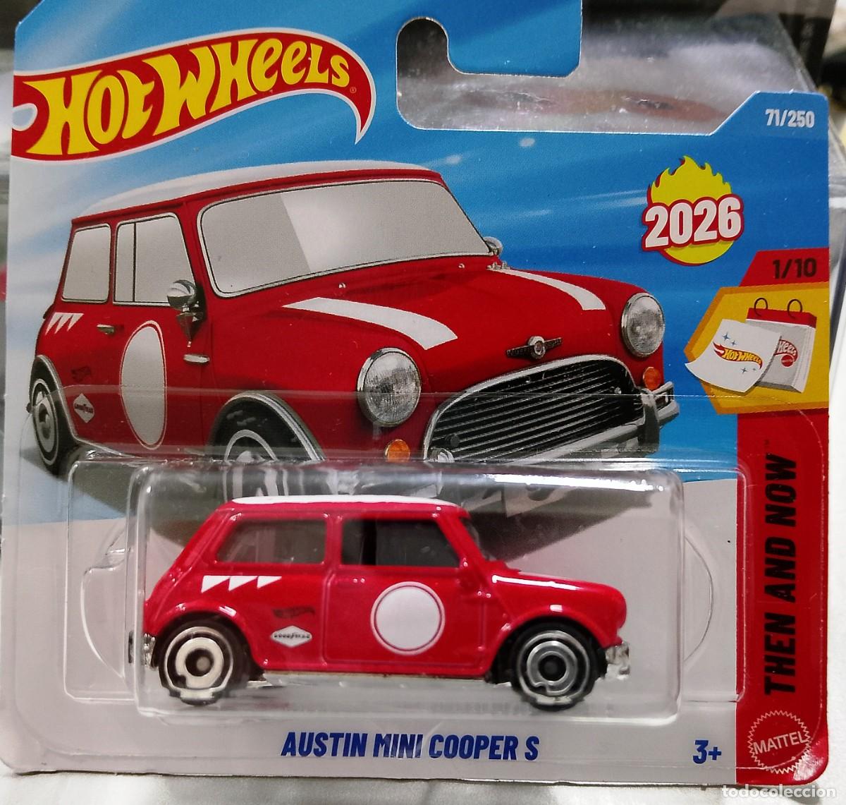 Coches a escala Hot Wheels: Austin Mini Cooper S de Hot wheels second color 2026