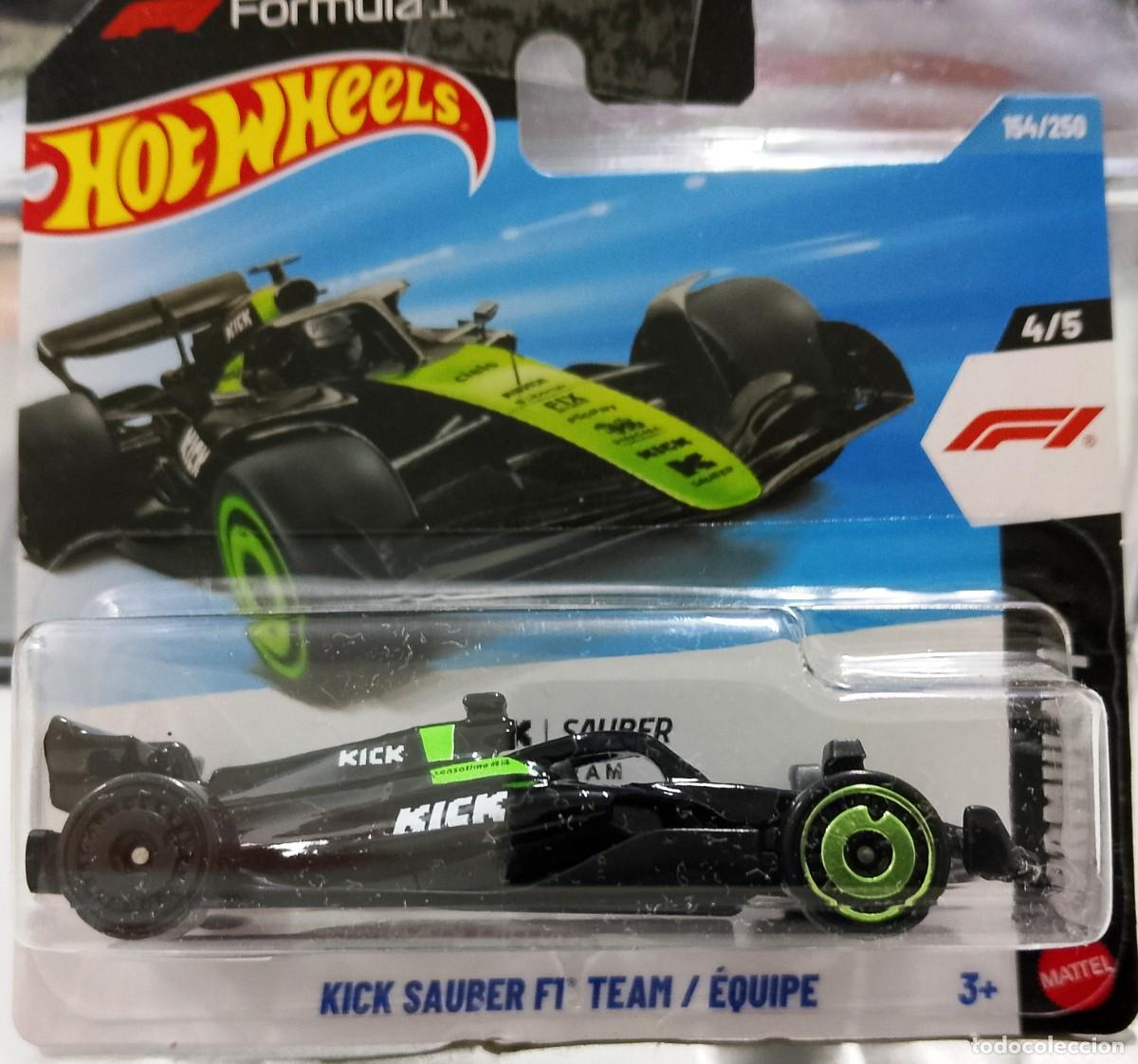 Coches a escala Hot Wheels: Kick Sauber F1 Team de Hot wheels