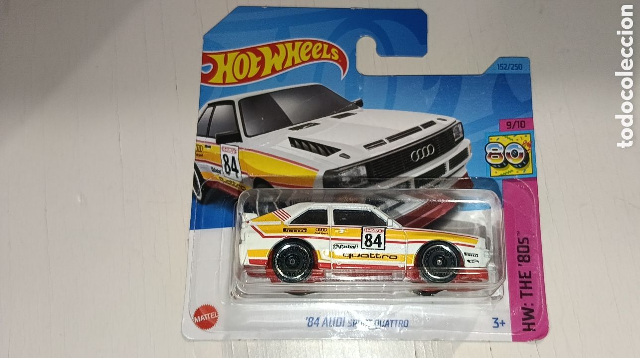 Coches a escala Hot Wheels: HOTWHEELS 84 AUDI SPORT