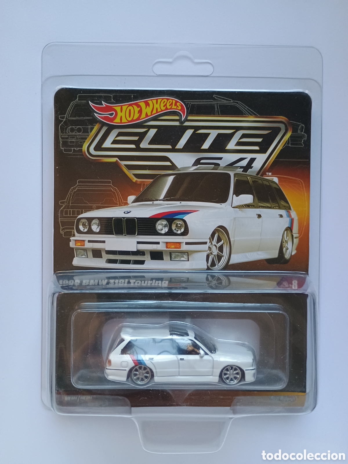 Coches a escala Hot Wheels: Hot Wheels Elite 64 BMW 318i Touring 1990