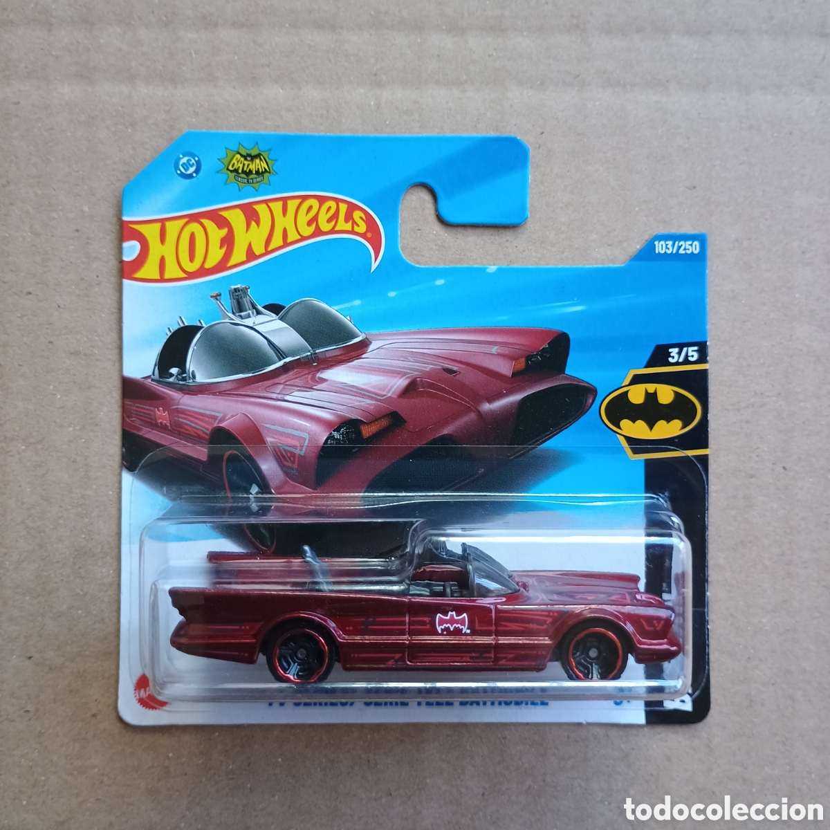 Coches a escala Hot Wheels: Hot Wheels Batman TV Series Batmobile