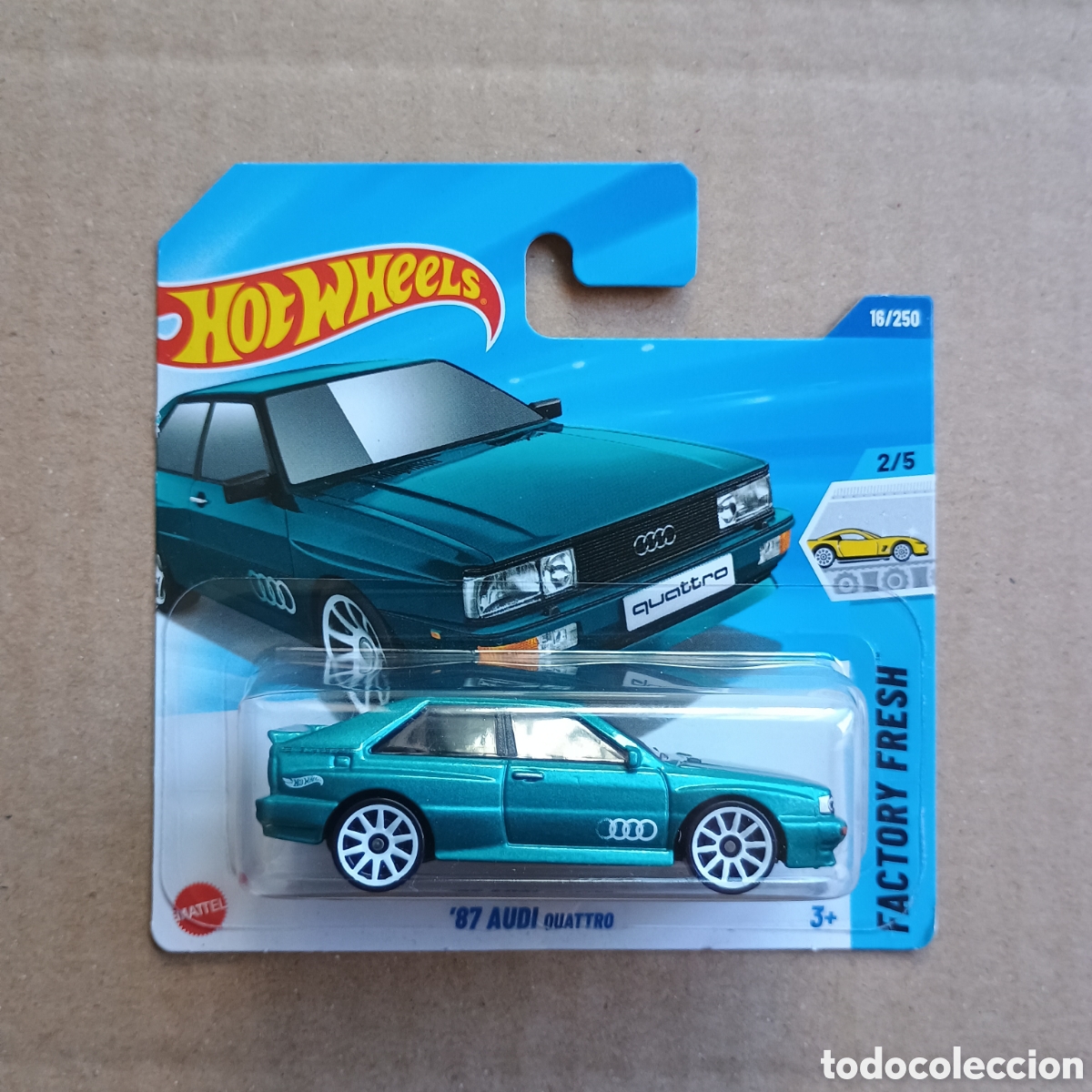 Coches a escala Hot Wheels: Hot Wheels '87 Audi Quattro