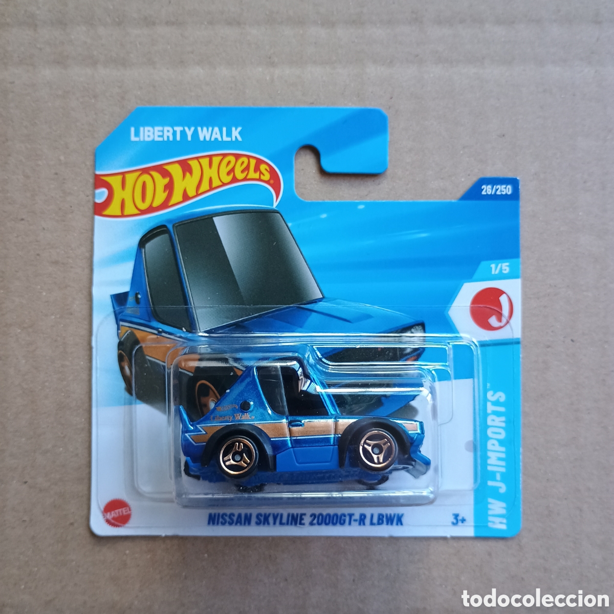 Coches a escala Hot Wheels: Hot Wheels Nissan Skyline 2000GT-R LBWK
