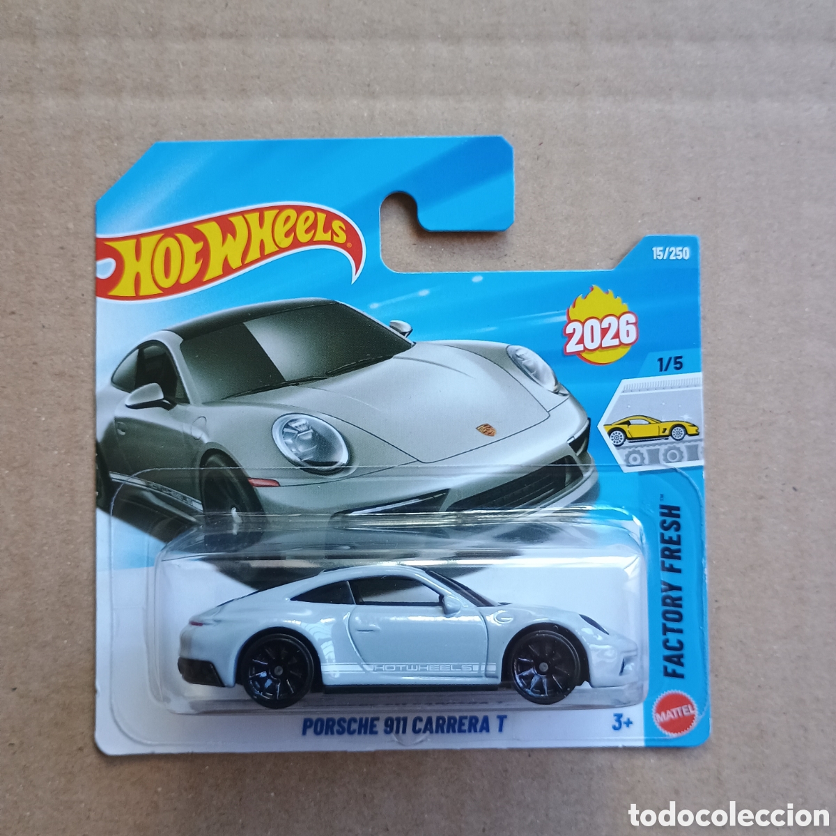 Coches a escala Hot Wheels: Hot Wheels Porsche 911 Carrera T