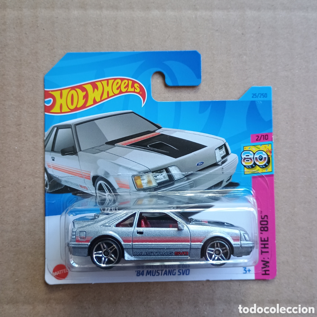 Coches a escala Hot Wheels: Hot Wheels '84 Mustang SVO