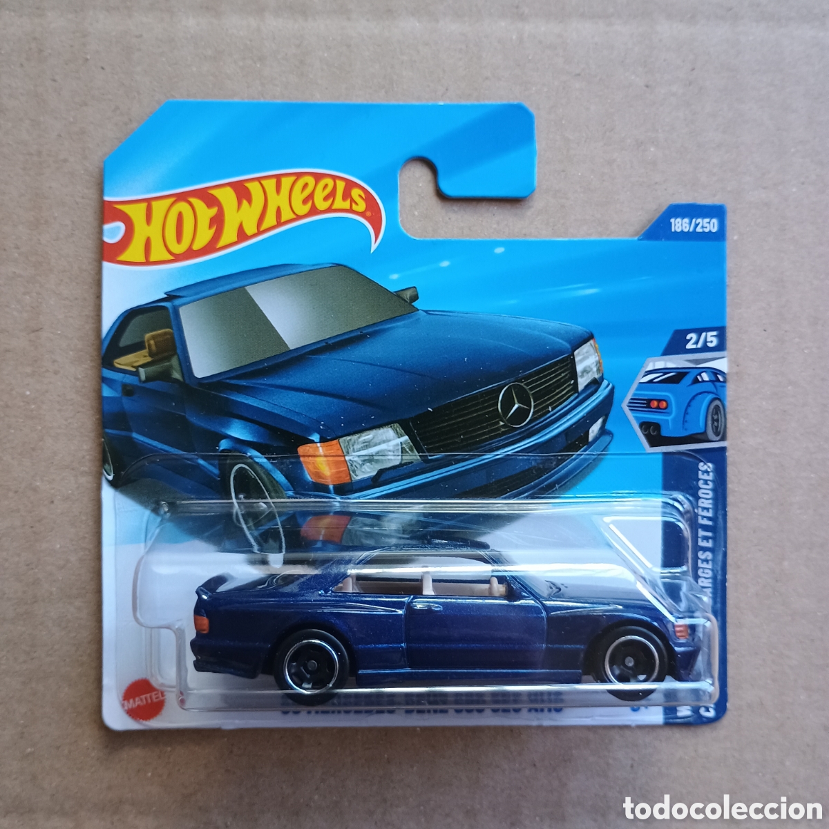 Coches a escala Hot Wheels: Hot Wheels '89 Mercedes Benz 560 SEC AMG
