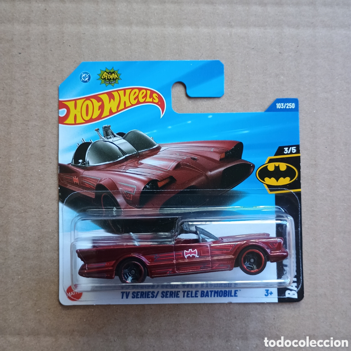 Coches a escala Hot Wheels: Hot Wheels Batman TV Series Batmobile