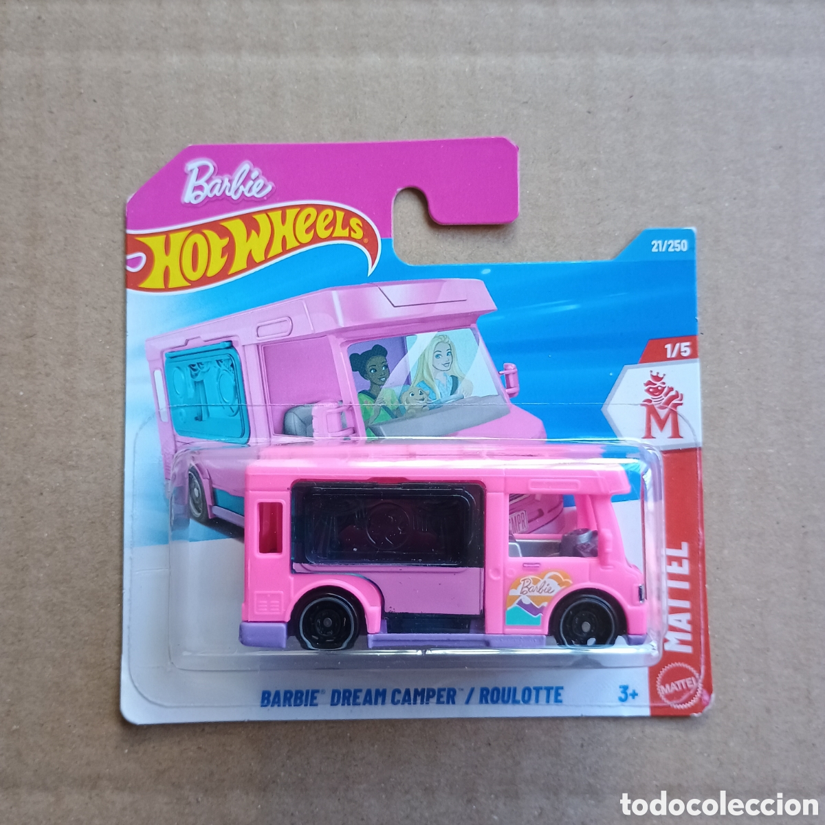 Coches a escala Hot Wheels: Hot Wheels Barbie Dream Camper