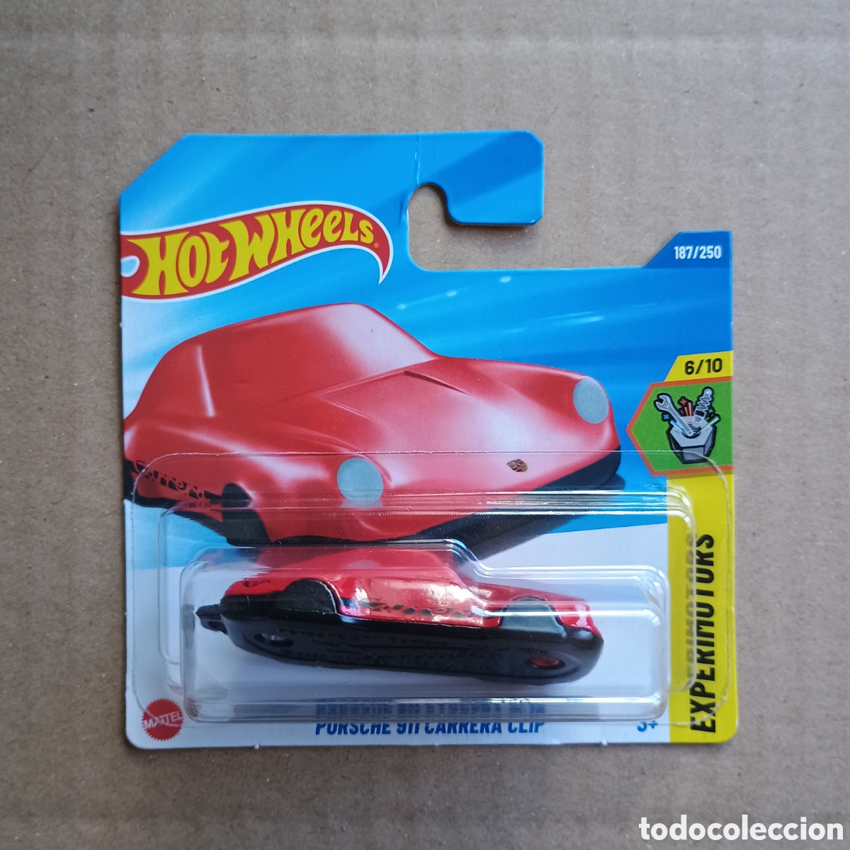 Coches a escala Hot Wheels: Hot Wheels Porsche 911 Carrera Clip
